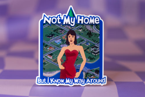 2000s Sims Sticker | Y2K Gamer Nostalgia Decal