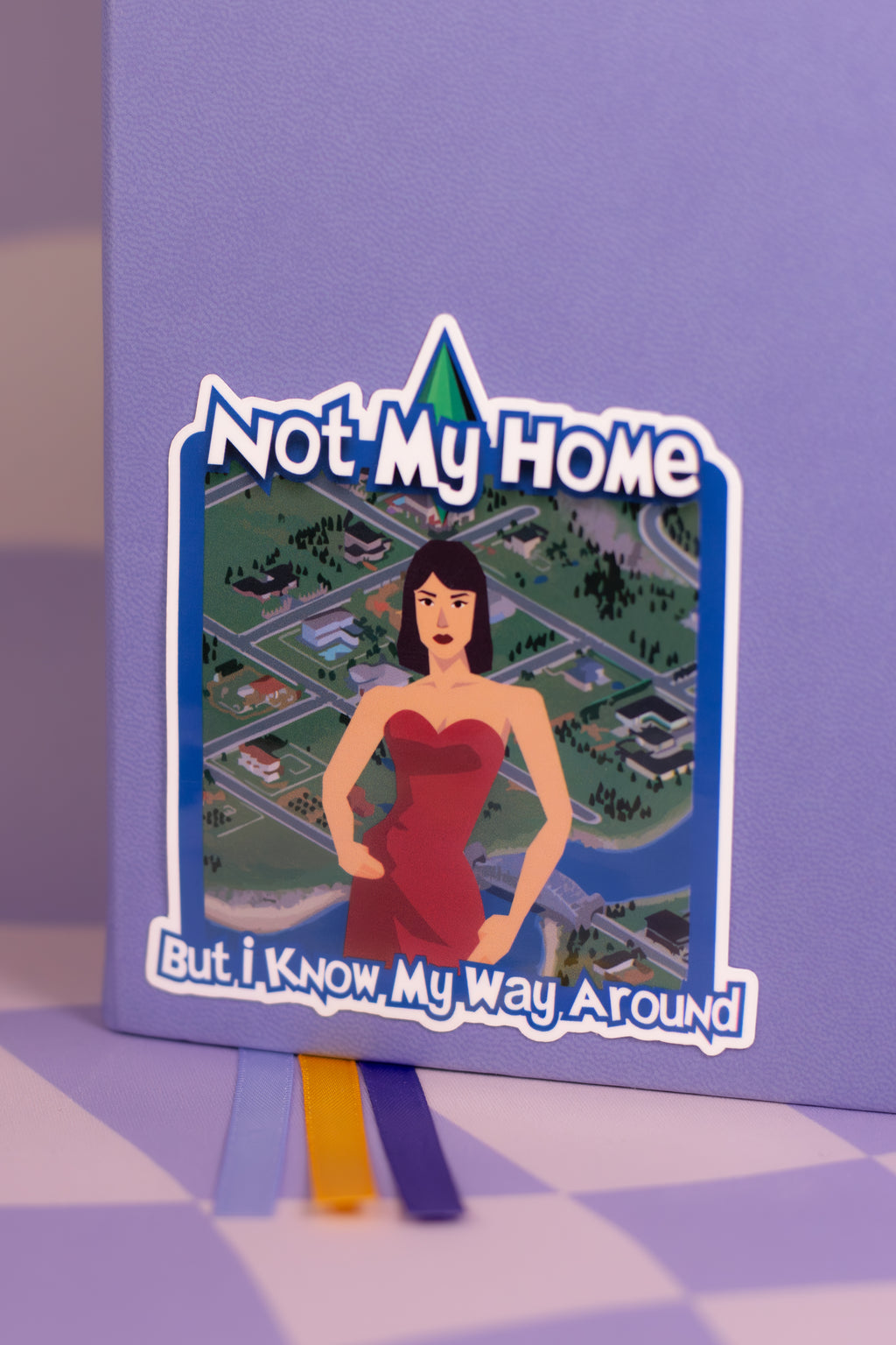 2000s Sims Sticker | Y2K Gamer Nostalgia Decal